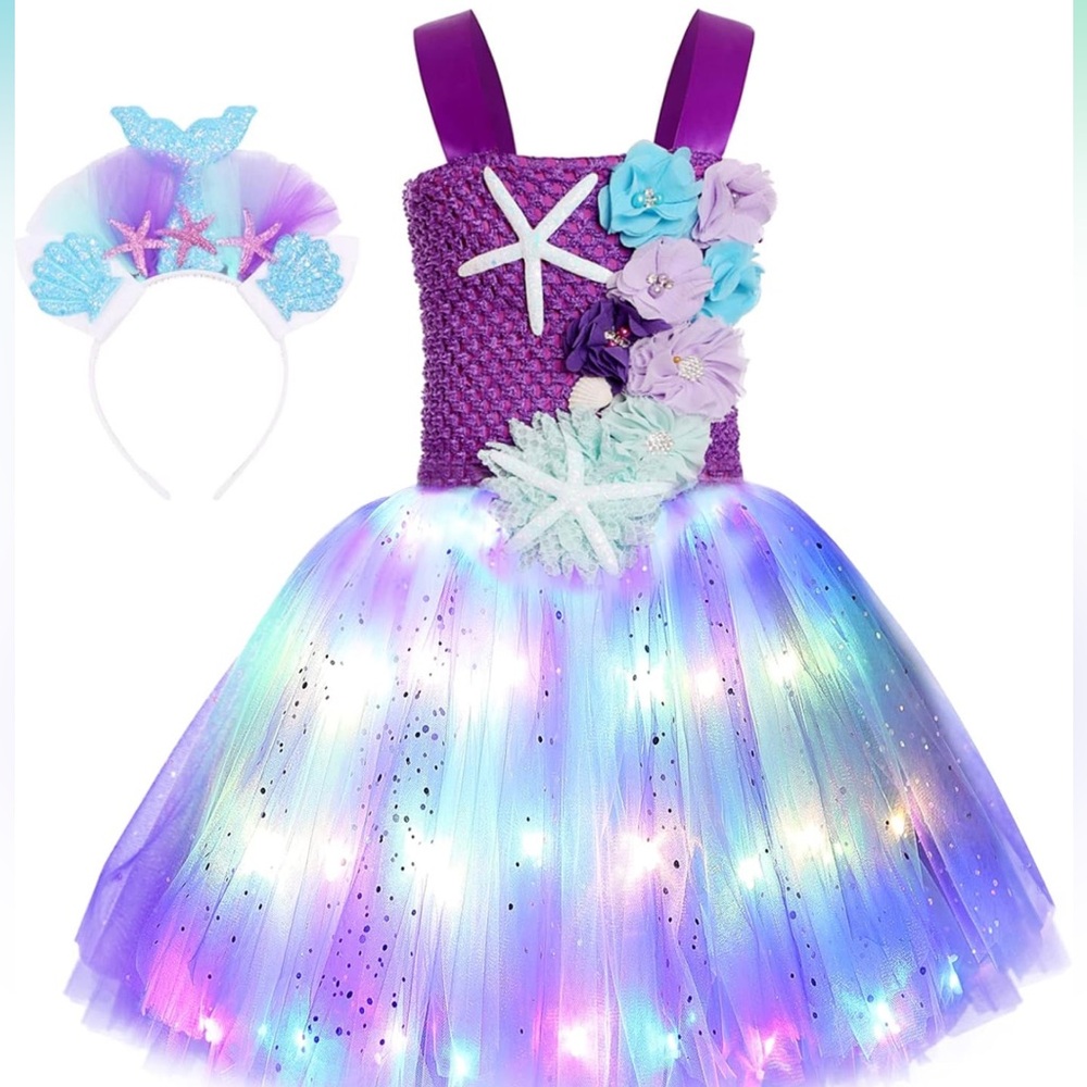 Girls mermaid dress